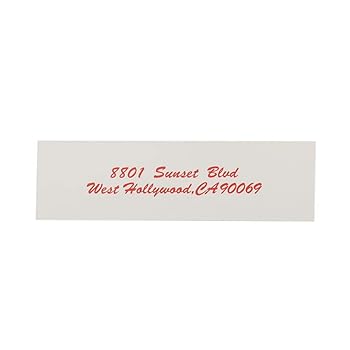 SUPREME West Hollywood Sticker 5枚セット SUPREME West Hollywood Sticker 5枚セット Supreme West